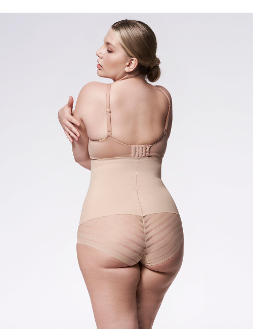 Grazia Mesh Super High Waist Sand