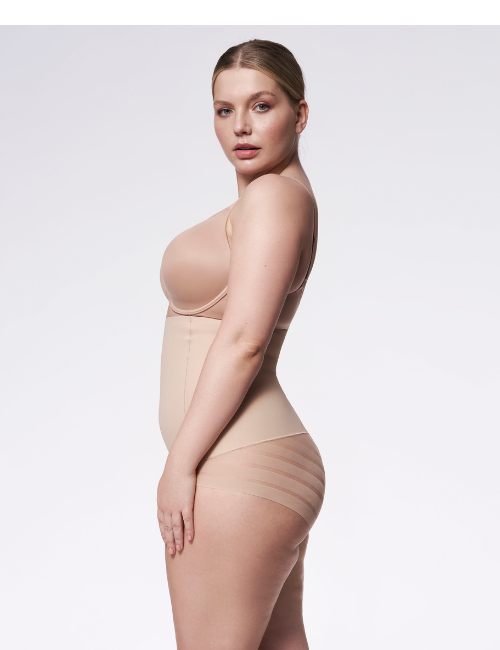 Grazia Mesh Super High Waist Sand