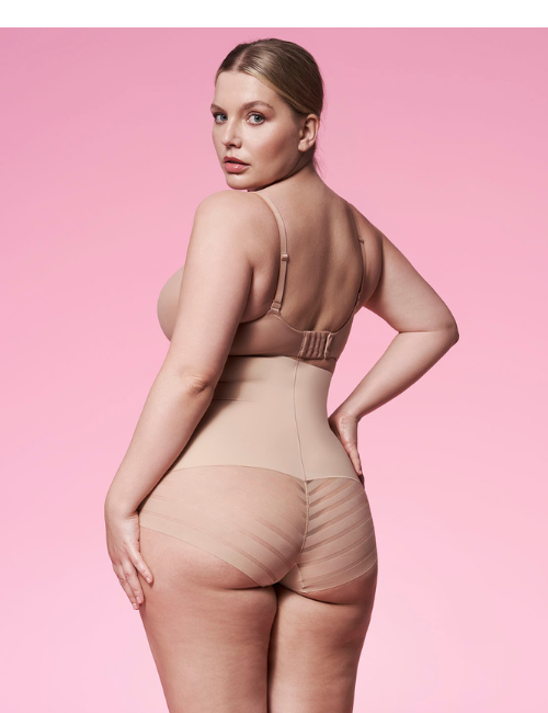 Grazia Mesh Super High Waist Sand
